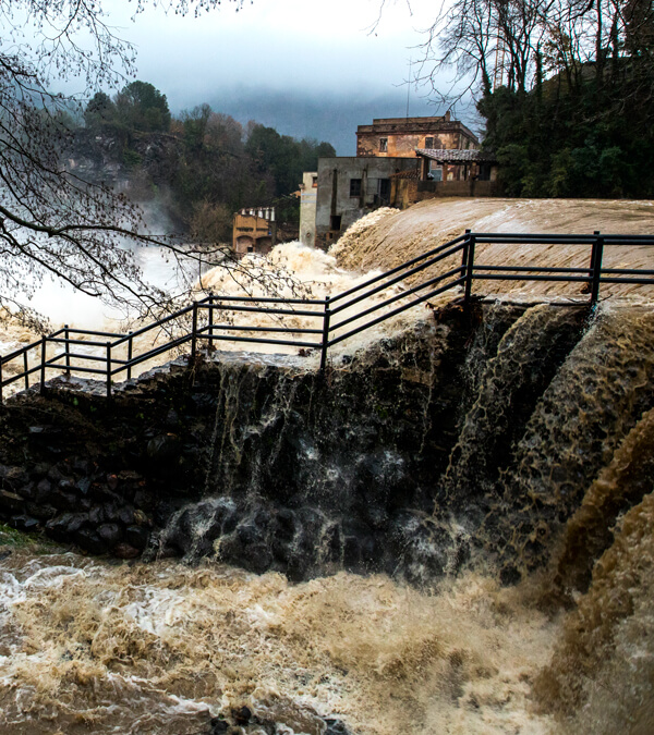 Opere di Ingegneria Naturalistica - Alluvione